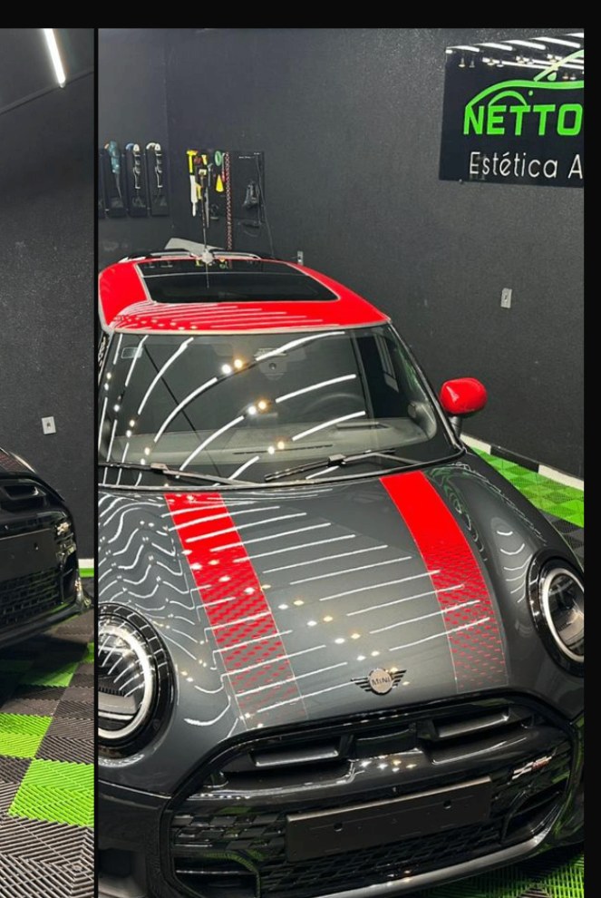 Mini Cooper / Teto Vermelho